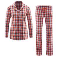 Pijama de franela de algodón ecológico mujer Pijama de franela de algodón ecológico mujer
