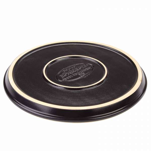 Grill de cerámica negra para cocinar a la plancha