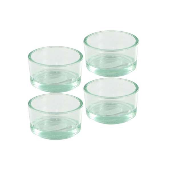 Vasos para velas de té (4 uds) Vasos para velas de té (4 uds)