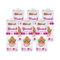 Leche/Bebida ecológica almendras Ecomil 1l. (Pack 6 uds.) Leche/Bebida ecológica almendras Ecomil 1l. (Pack 6 uds.)