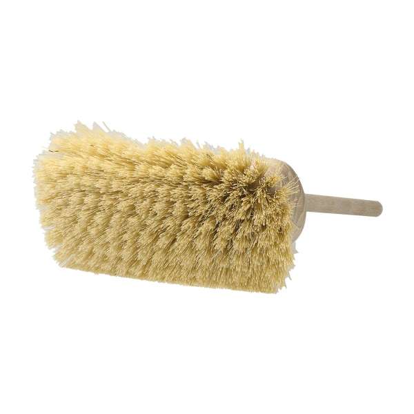 Cepillo de madera y cerdas vegetales para limpieza