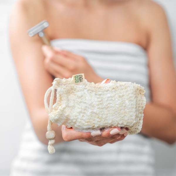 Bolsa ecológica de sisal para jabón