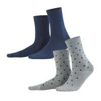 Calcetines algodón bio para mujer (2uds) Calcetines algodón bio para mujer (2uds)