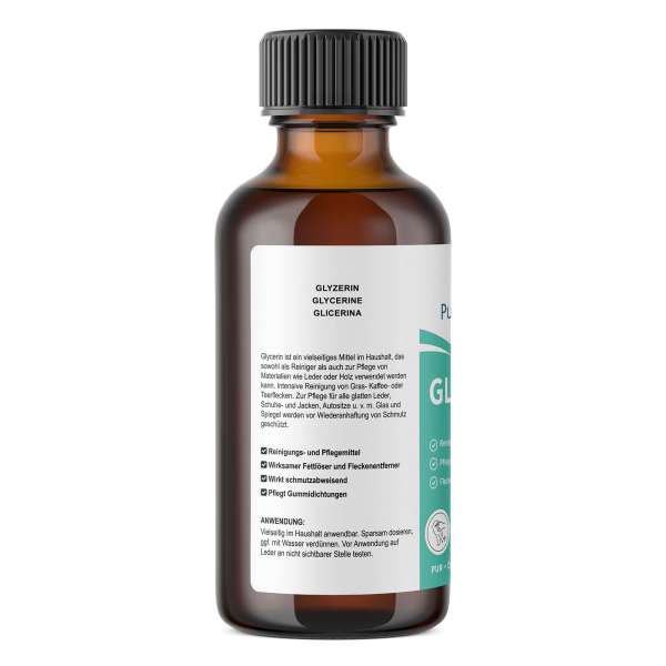 Glicerina vegetal pura para limpieza