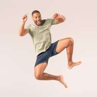 Vista previa: Pijama corto hombre algodón ecológico Rex Vista previa: Pijama corto hombre algodón ecológico Rex