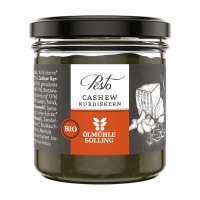 Salsa pesto ecológica con anacardos