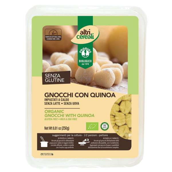 Ñoquis ecologicos sin gluten Ñoquis ecologicos sin gluten