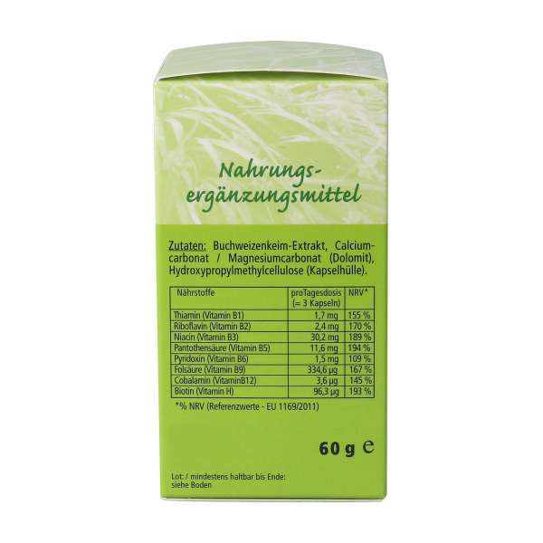 Complejo vegetal de vitaminas B