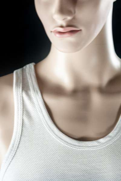 Camiseta antirradiación de tirantes de algodón ecológico