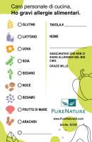 Vista previa: Tarjetas de alergia alimentaria italiano/español (50 uds.) Vista previa: Tarjetas de alergia alimentaria italiano/español (50 uds.)