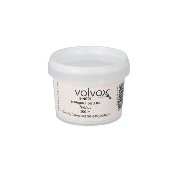 Barniz proAqua de Volvox transparente (Muestra) Barniz proAqua de Volvox transparente (Muestra)