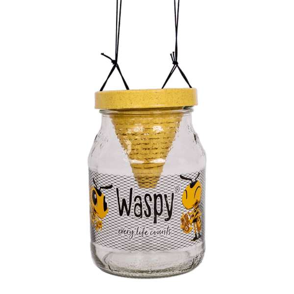 Trampa natural para avispas Frubby (sin matarlas)