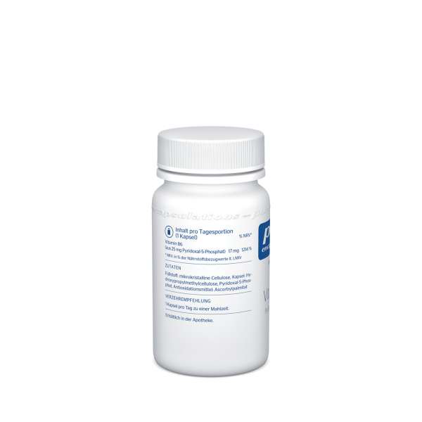 P5P 25mg - vitamina B6 activa (90 cápsulas)
