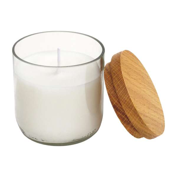 Tarro de vidrio con vela de Side By Side Tarro de vidrio con vela de Side By Side