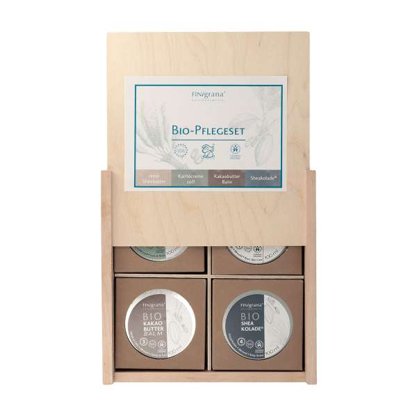 Set de 4 cremas bio de cacao y karite