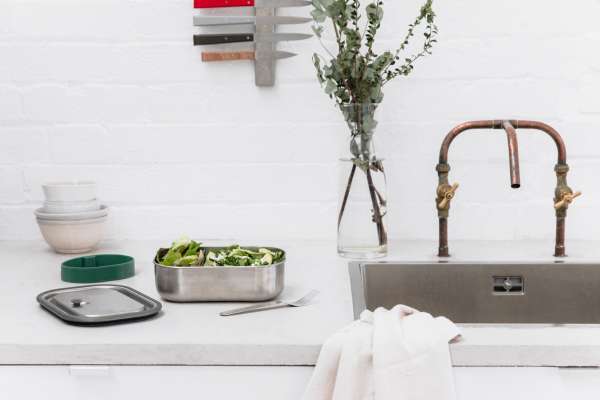 Fiambrera acero inox sin plástico