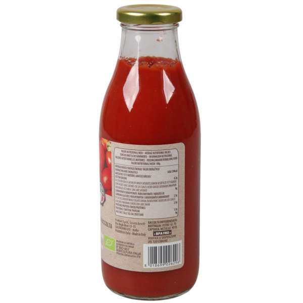 Pure de tomate "passata" ecológico