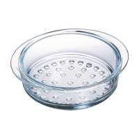 Vaporera de vidrio para cocinar al vapor Vaporera de vidrio para cocinar al vapor