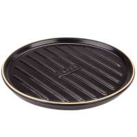 Grill de cerámica negra para cocinar a la plancha Grill de cerámica negra para cocinar a la plancha