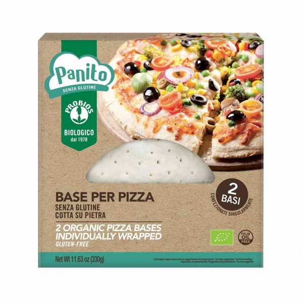 Bases de pizza sin gluten y ecológicas (2 uds) Bases de pizza sin gluten y ecológicas (2 uds)