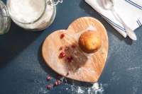 Vista previa: Tabla de corte Coeur de madera de olivo Vista previa: Tabla de corte Coeur de madera de olivo