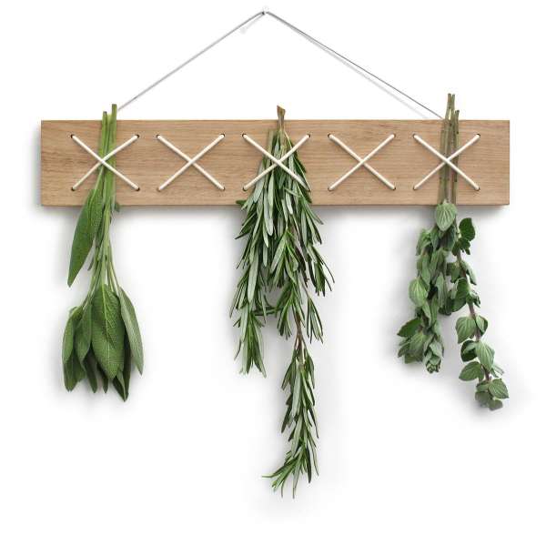 Secador de madera para hierbas y flores CrissCross