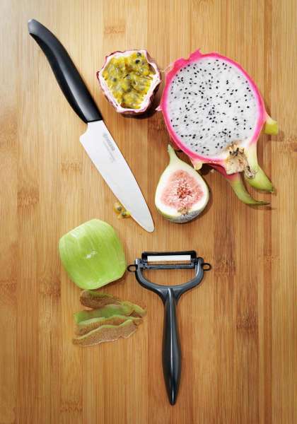 Set de cuchillo y pelador de cerámica