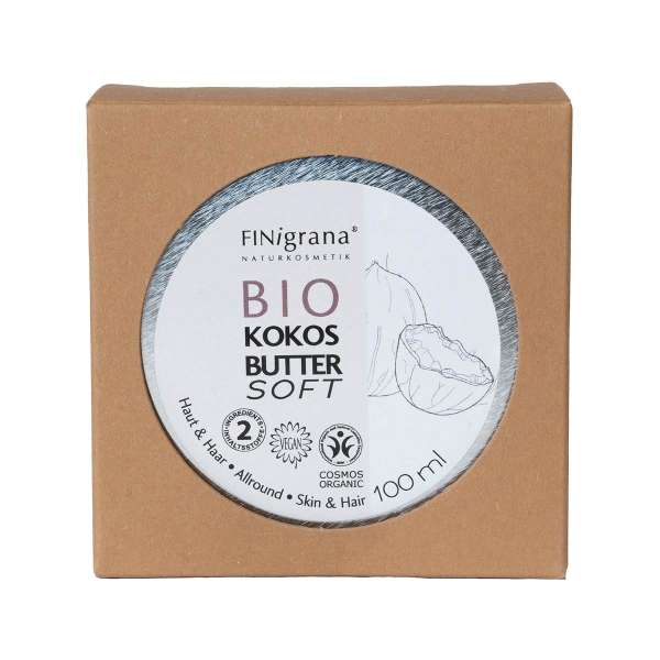 Crema de aceite de coco y karité bio Finigrana