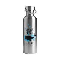 Botella de acero inoxidable Plastic Freee Ocean Botella de acero inoxidable Plastic Freee Ocean