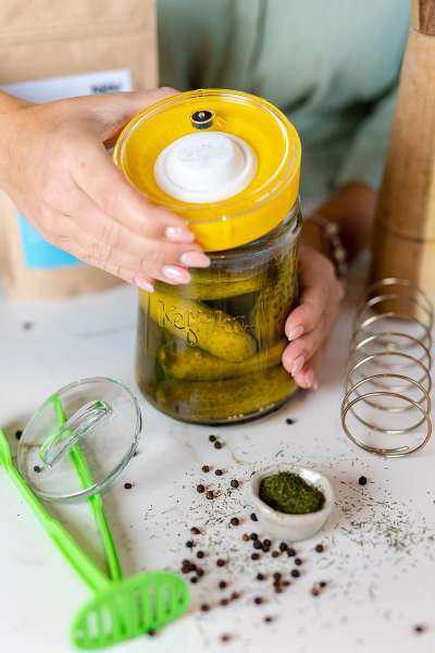 Tarro para fermentar vegetales Kefirko