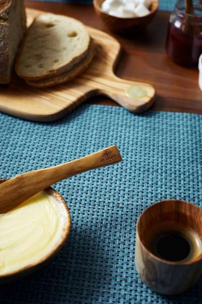 Tabla de corte de madera de olivo 29x20 cm