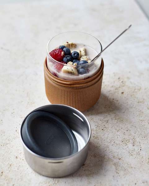 Fiambrera/Lunch box de vidrio de Black&Blum