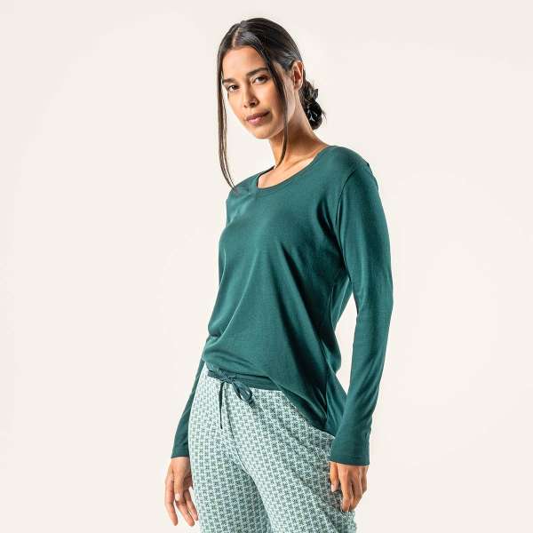 Camiseta pijama Salisa de algodón ecológico