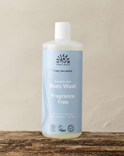 Gel de ducha Fragance Free Urtekram 500 ml.
