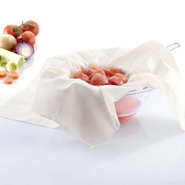 Gasa de algodón para escurrir alimentos