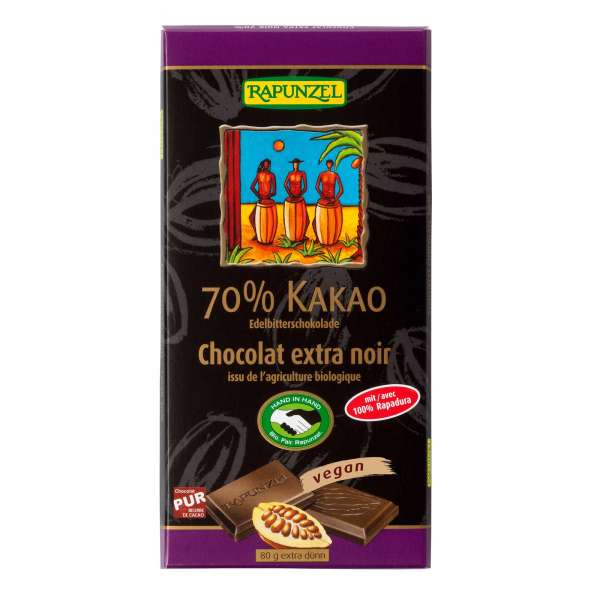 Chocolate negro 70% cacao bio Chocolate negro 70% cacao bio