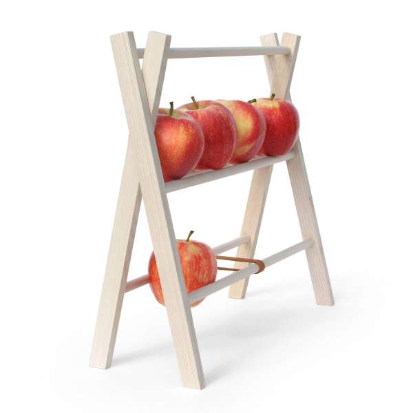 Frutero de madera maciza Side by Side