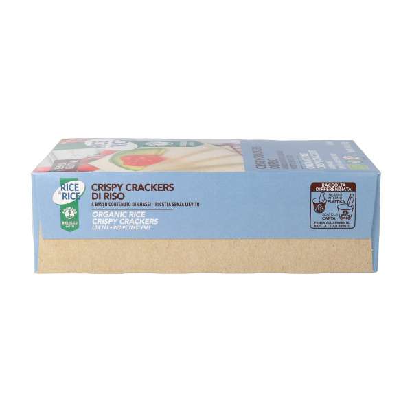 Crackers de arroz bio sin gluten
