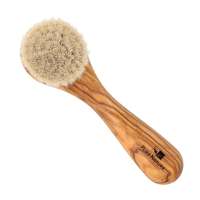 Cepillo de masaje facial de madera de olivo Cepillo de masaje facial de madera de olivo