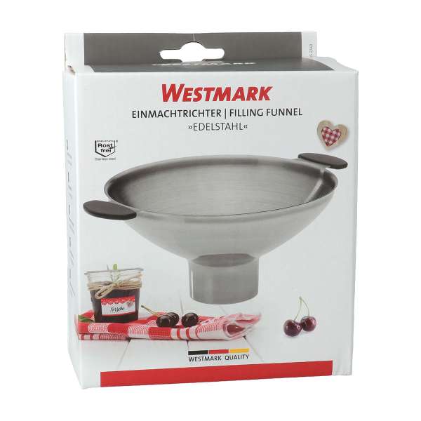 Embudo corto de acero inox Embudo corto de acero inox