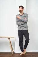 Vista previa: Pijama para hombre de algodón ecológico Vista previa: Pijama para hombre de algodón ecológico