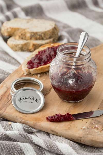 Tarro de vidrio Kilner para mermelada