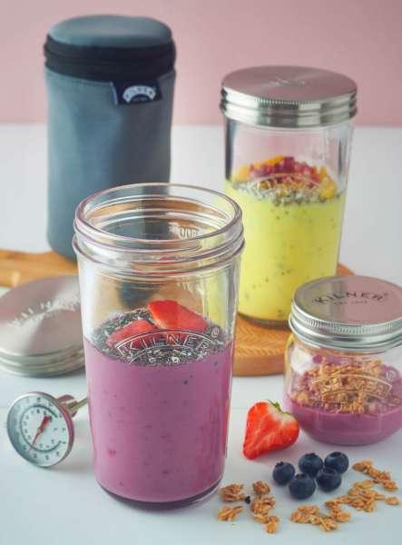 Yogurtera sin electricidad de Kilner