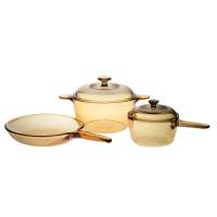 Batería cocina de vitrocerámica con sartén (set 3) Batería cocina de vitrocerámica con sartén (set 3)