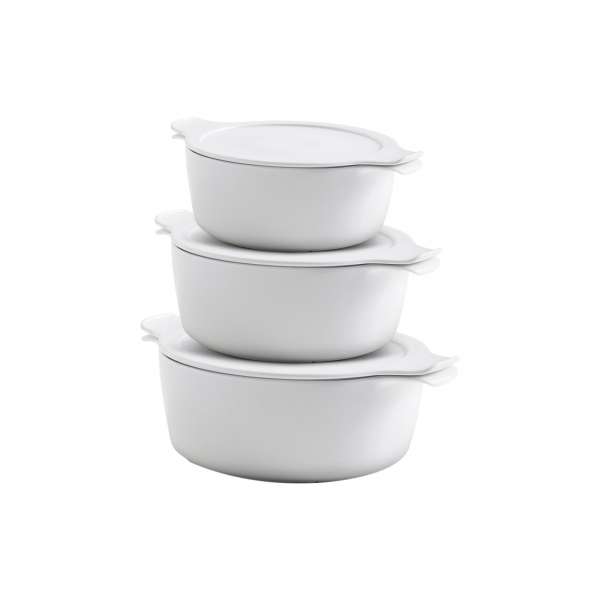 Juego de cacerolas de porcelana de Eschenback Juego de cacerolas de porcelana de Eschenback