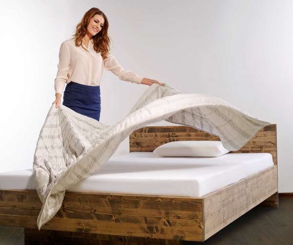 Edredón/colcha de Tencel 140x200 cm en dos versiones