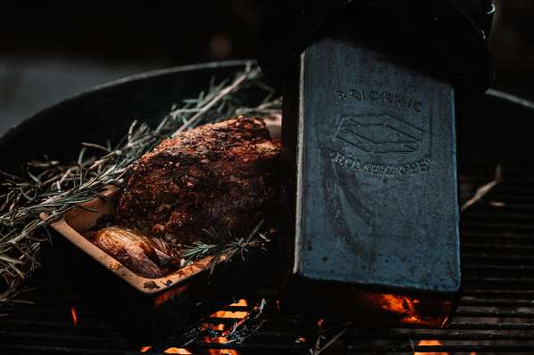 Ladrillo de cerámica Black Edition para cocinar