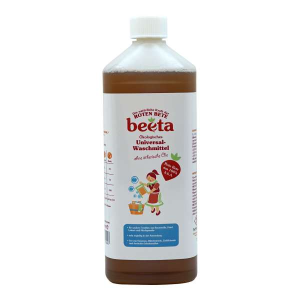 Detergente ecológico ropa Beeta sin perfume Detergente ecológico ropa Beeta sin perfume