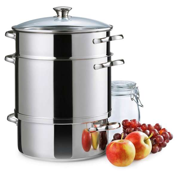 Extractor/exprimidor de zumo a vapor