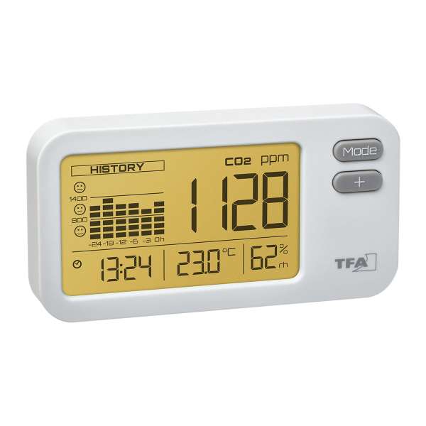 Detector/medidor de CO2 TFA Dostmann AIR CO2NTROL COACH